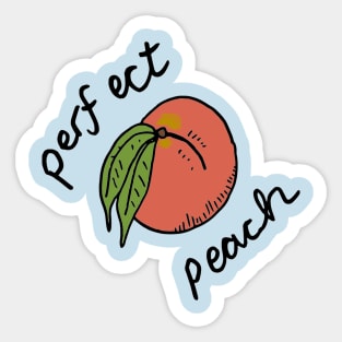 Perfect Peach Sticker